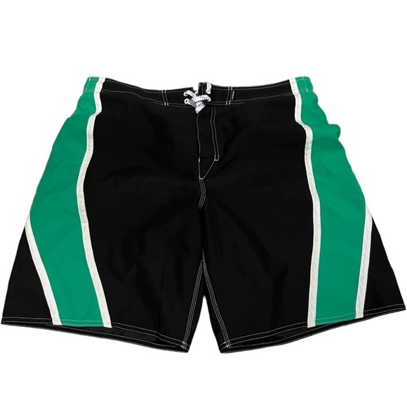 Black & Green Joe Boxer Shorts Size Large - Picture 1 of 6